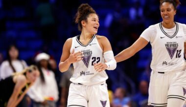WNBA news: Veronica Burton makes history in Valkyries win over Wings
