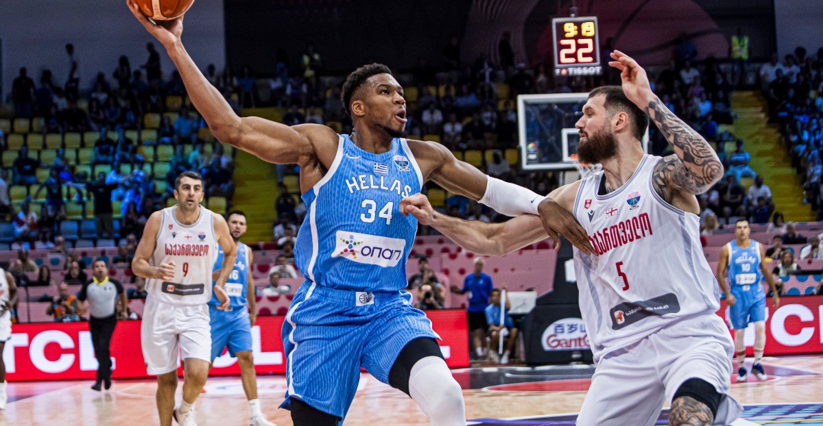 Greece vs. Georgia: Giannis dominates with 27