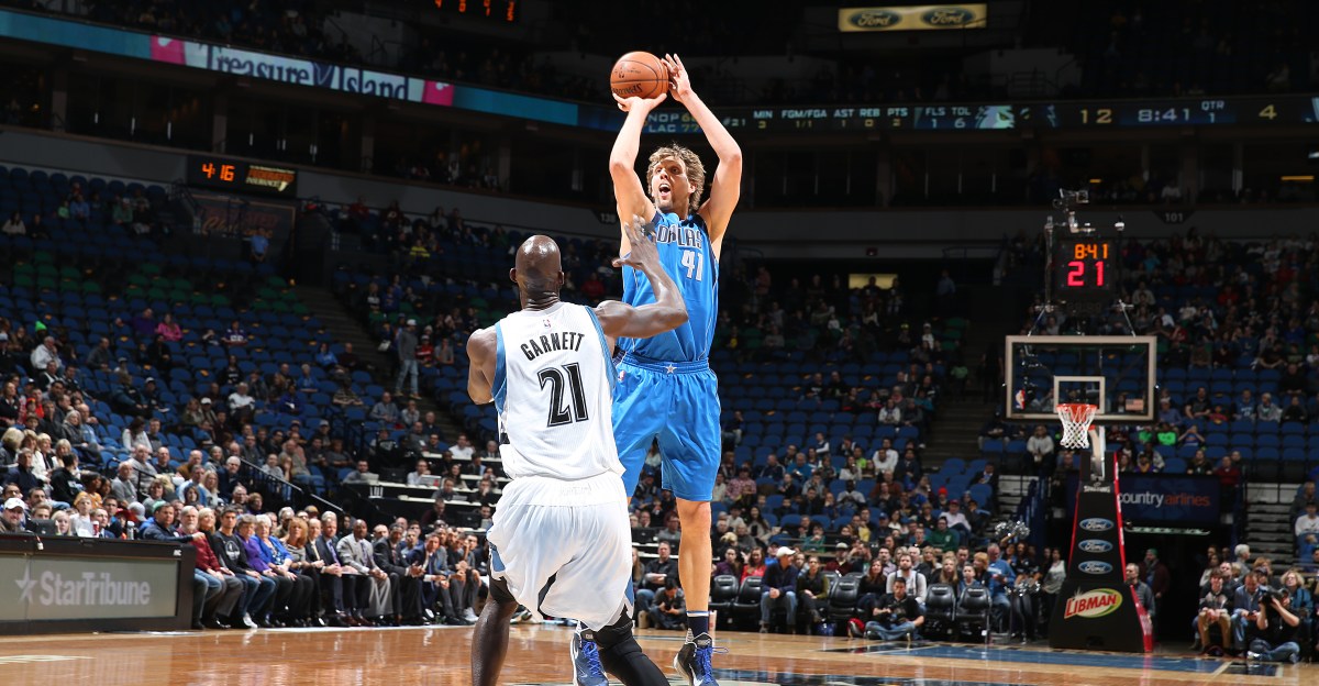 Five Mavericks made the list of the top 25 players since 2000