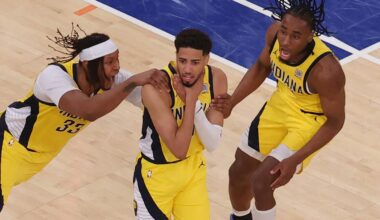 25 most iconic NBA shots of century: Iverson's step over, Curry's golden dagger, Haliburton chokes out Knicks