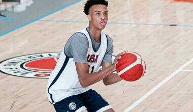 Video: Summer highlights of class of 2027 IU basketball recruiting target Ryan Hampton - Inside the Hall