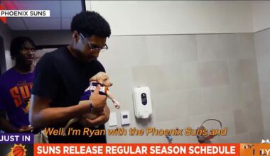 Phoenix Suns announce 2025-26 NBA schedule