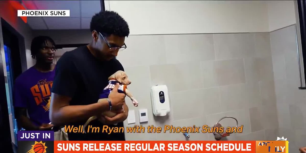 Phoenix Suns announce 2025-26 NBA schedule