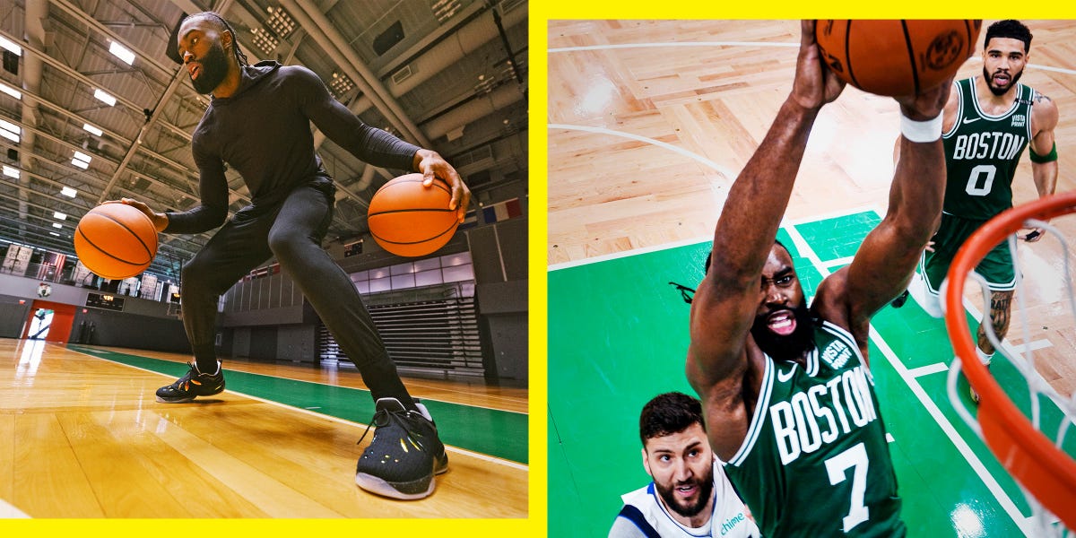 Celtics' Jaylen Brown on His Training Routine, Sneaker Brand, & Lifting His Community