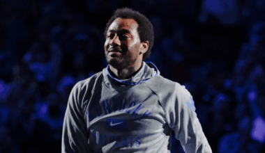 John Wall at Kentucky (Photo via UK Athletics)