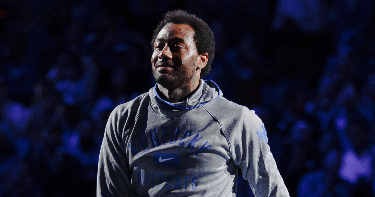John Wall at Kentucky (Photo via UK Athletics)