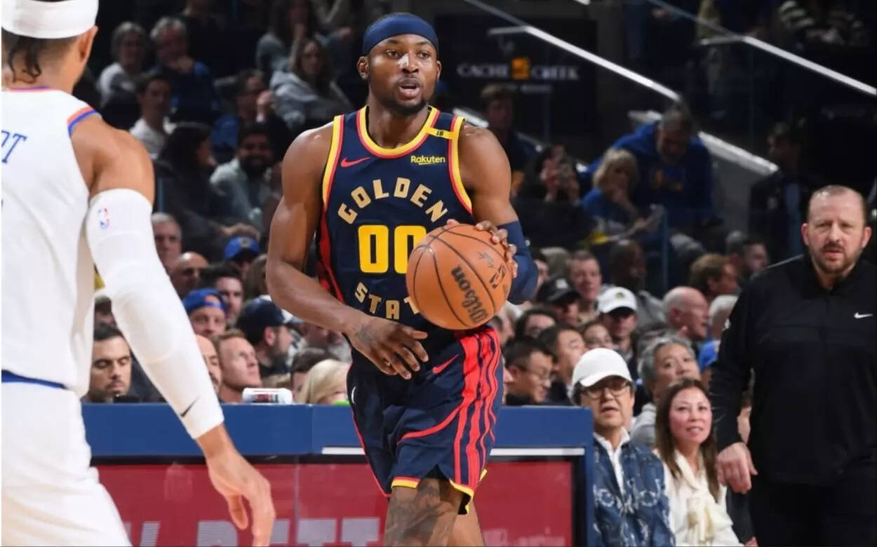 Jonathan Kuminga in action (Image via Instagram / @jonathan_kuminga) Jonathan Kuminga in action