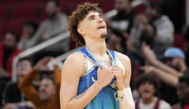 Charlotte Hornets point guard LaMelo Ball has averaged 40.3 points in his last four games. (AP File Photo)