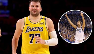 Dirk Nowitzki says he is now torn about Dallas Mavericks and LA Lakers' Luka Doncic trade