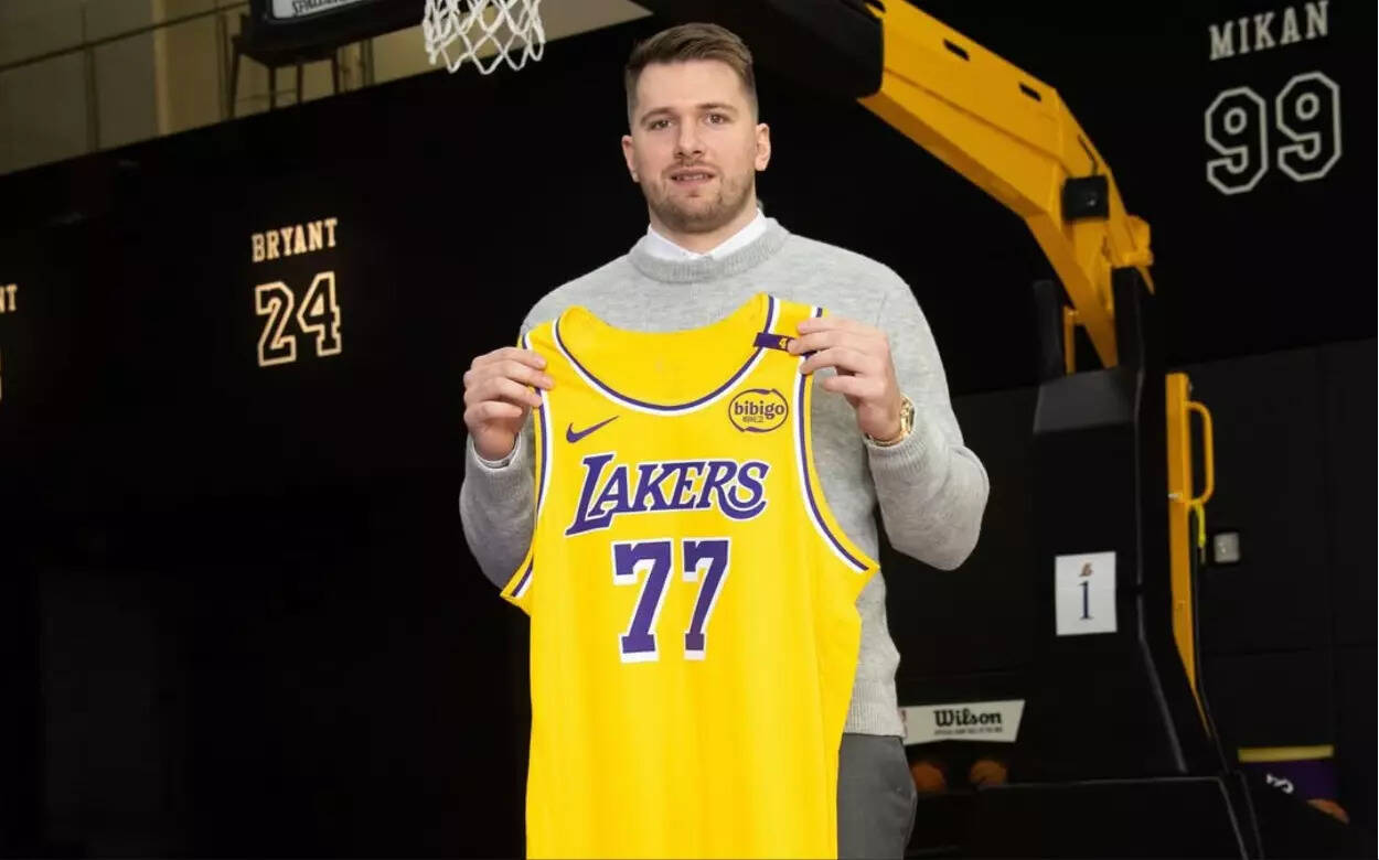 Luka Doncic is now in the L.A. Lakers (Image via Instagram / @lukadoncic) Luka Doncic is now in the L.A. Lakers
