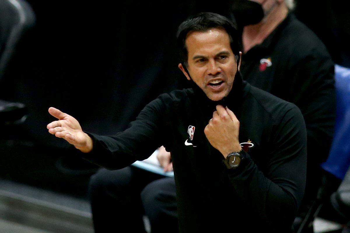 Miami Heat coach Erik Spoelstra