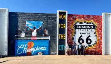 New Edmond mural captures Thunder championship moment