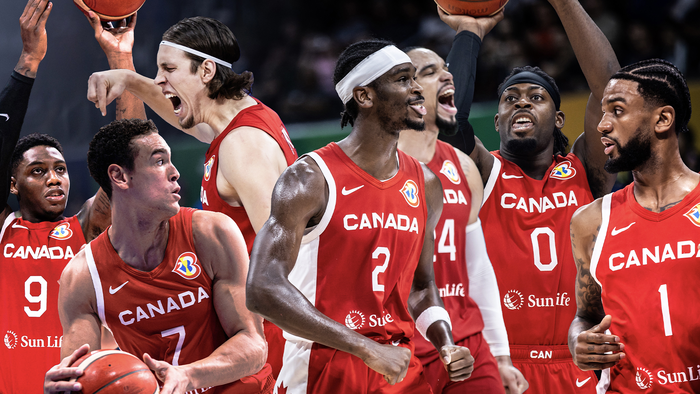NBA stars for the Canadian national team