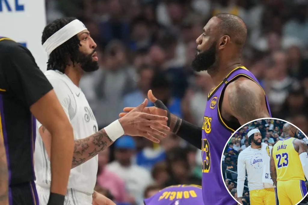 LeBron James, Anthony Davis get cryptic with identical ‘goodbyes’ on Instagram