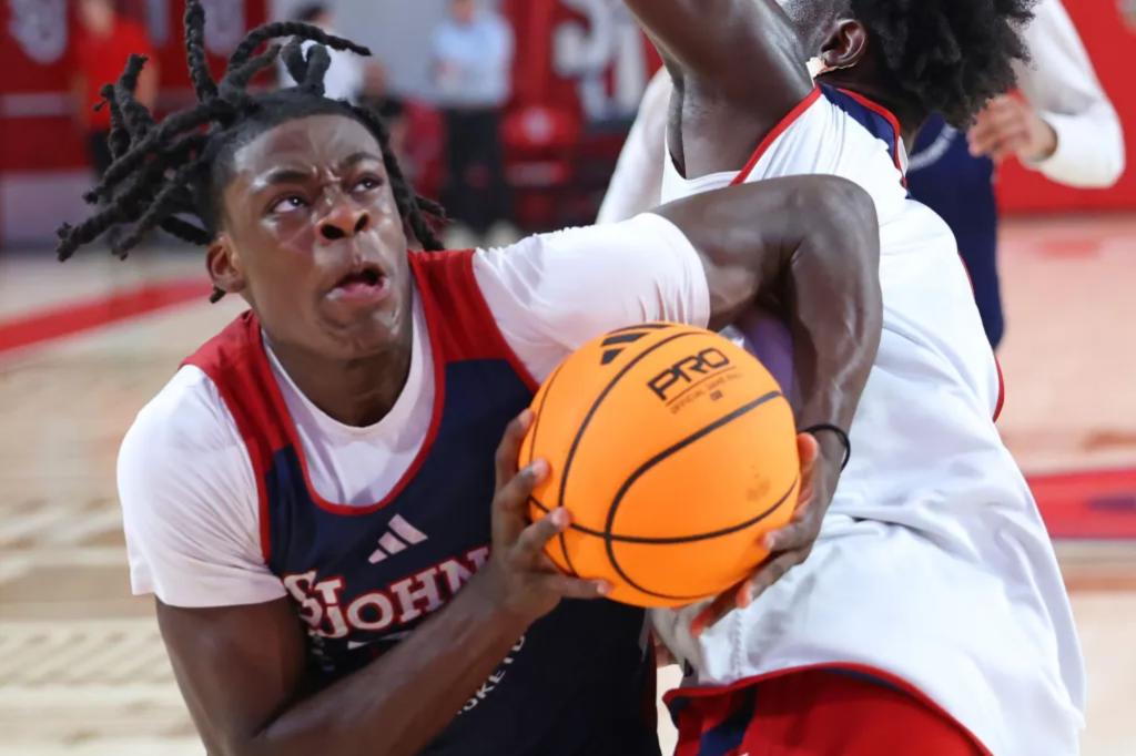 St. John's, Rick Pitino impressed by freshman Kelvin Odih's 'motor'