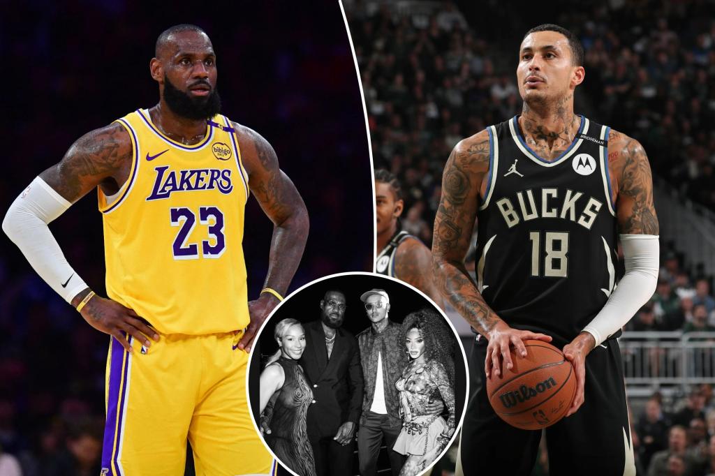 LeBron and Savannah vacation in St. Tropez with Kyle Kuzma and Winnie Harlow