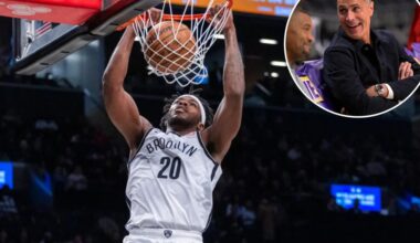 Nets' Day’Ron Sharpe stepping up game as NBA trade deadline nears