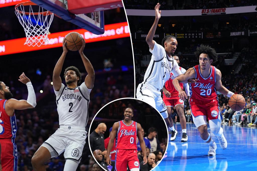 Nets waste Cam Johnson's career night in sloppy loss to 76ers