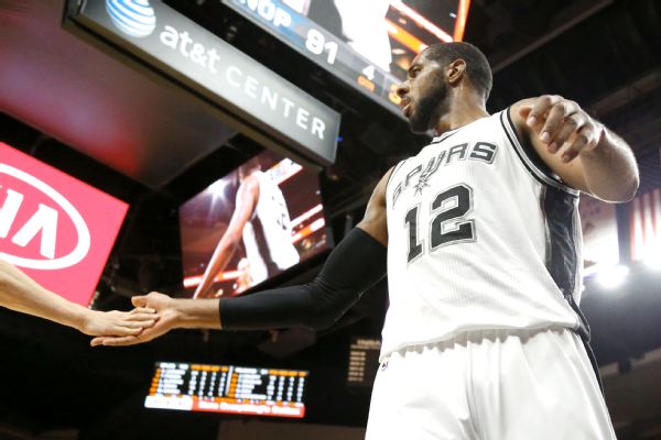 LaMarcus Aldridge rebuffs reports he's unhappy in San Antonio