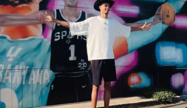 Victor Wembanyama’s mural at Southtown 101 was given an update