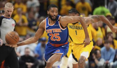 Mikal Bridges agrees to a $150 million extension with the Knicks, AP source says