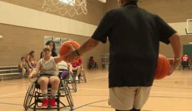 Wheelchair basketball is a 'beautiful thing' to share