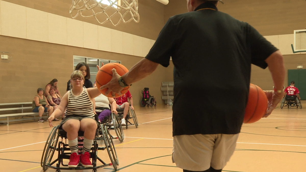 Wheelchair basketball is a 'beautiful thing' to share