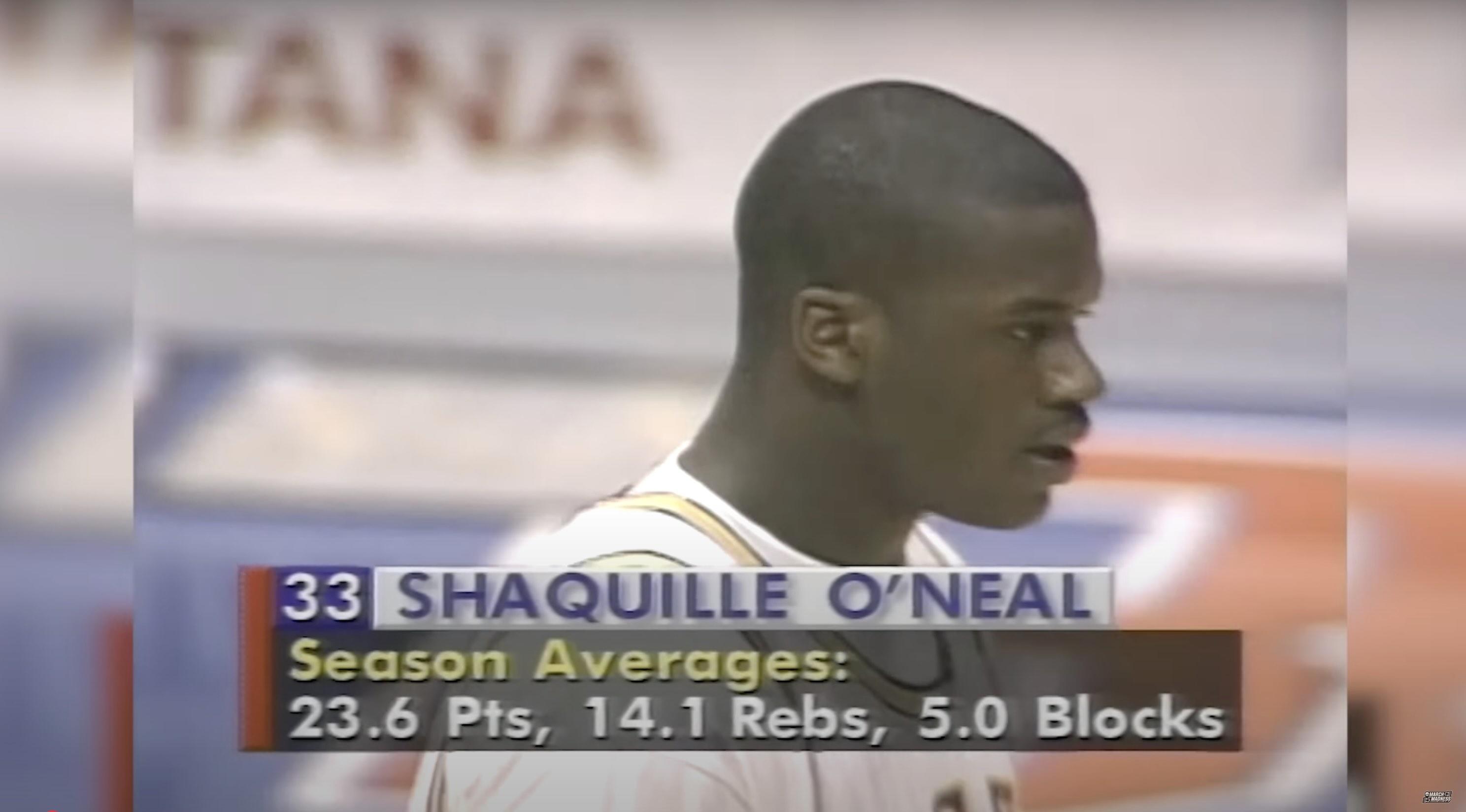 Shaq before game against BYU