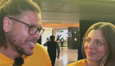 Honeymooners from Spain enjoy Warriors-Rockets Game 6 in San Francisco