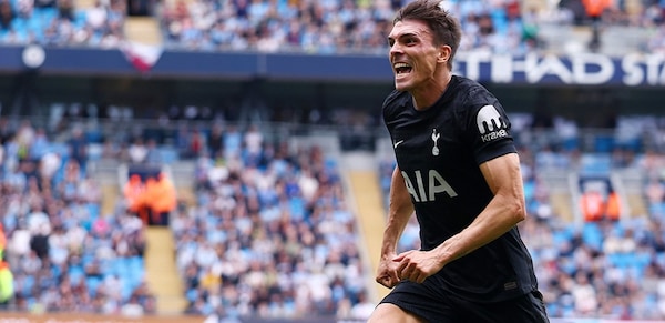 Palhinha scored the second goal for Spurs. Image | tottenhamhotspur.com