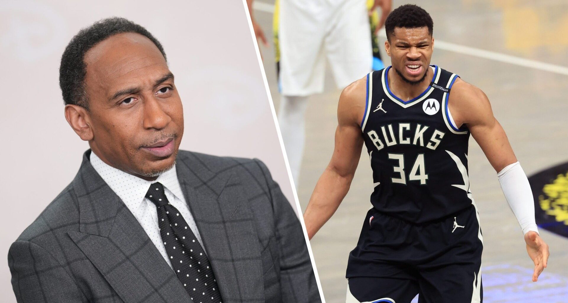 Stephen A. Smith addresses whether he has changed his mind on calling Giannis Antetokounmpo an 'underachiever'