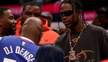 Travis Scott Ignores Drake Beef Rumors By Jamming To "NOKIA"