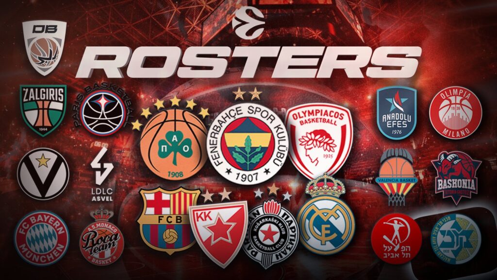 EUROLEAGUE ROSTERS 2025/2026