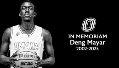 UNO basketball team mourns the death of student-athlete Deng Mayar