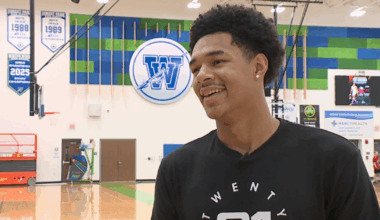 Local basketball star Kam Mercer hosts first community backpack drive