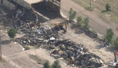 Burnham Yard buildings demolished amid speculation about future Broncos stadium