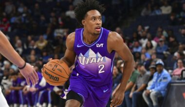 Jazz guard Collin Sexton leaves game against the Pacers with a sprained ankle