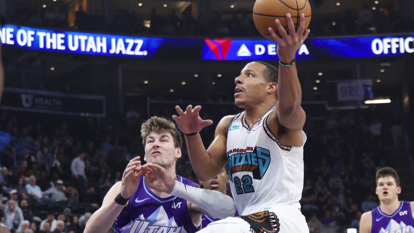 Bane scores 21 and Grizzlies use dominant second half to dispatch Jazz, 140-103