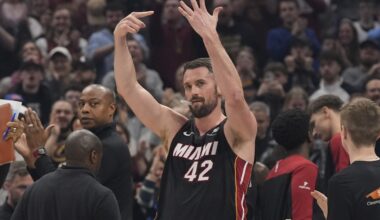Heat's Kevin Love feels the love in return to Cleveland, where he won an NBA title with Cavs in 2016