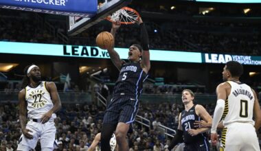 Paolo Banchero ties Magic record with a 37-point first half. He finishes with a career-high 50