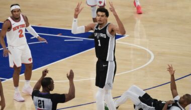 Victor Wembanyama scores 42 in a memorable Christmas debut but Spurs fall short against the Knicks