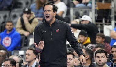 Spoelstra laments 'horrendous mistake' after calling timeout Heat didn't have in OT loss to Pistons