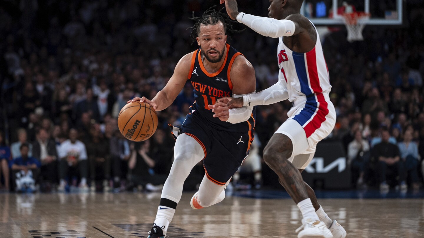 Knicks' Jalen Brunson wins NBA clutch player of the year award