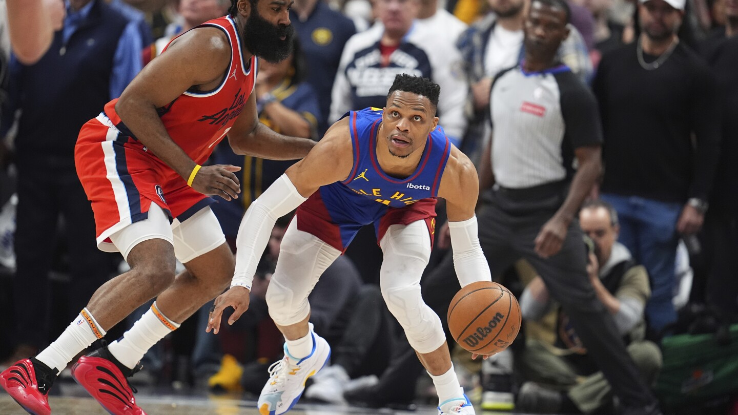 Denver's Westbrook ruled out for Game 4 against Clippers with left foot inflammation