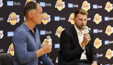 Lakers are committed to Luka Doncic, but what about LeBron James?