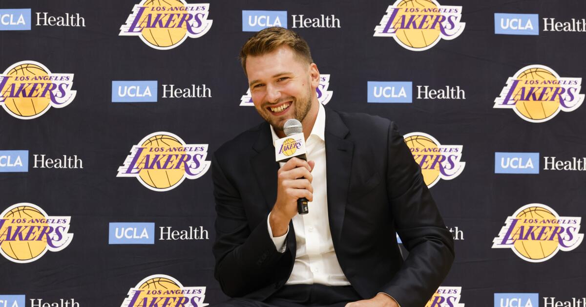 Lakers and Luka Doncic agree to three-year contract extension
