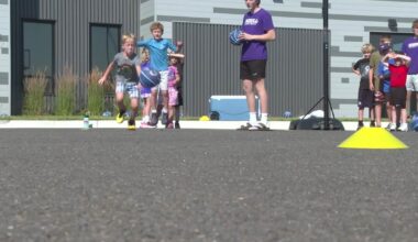 Carroll College, Helena Capital give back at Shodair basketball skills camp