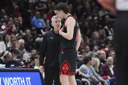 The NBA’s playoff chase has hit the final weekend. Here’s a look at what’s happening