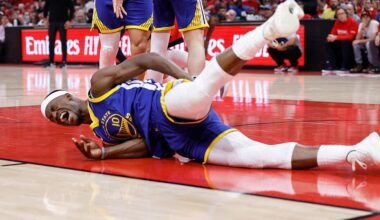 Jimmy Butler questionable for Warriors vs. Rockets Game 3 due to pelvic contusion