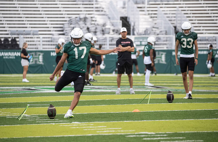 Warriors tap Bishop Gorman pipeline for kicker